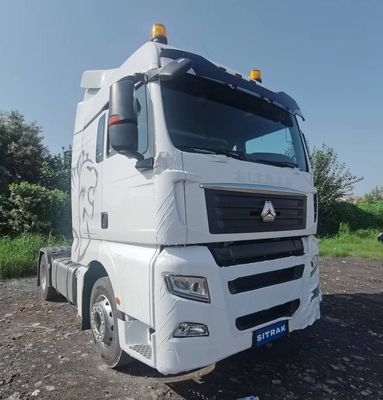 Potente Sitrak Tractor Cargo Truck con sedile a sospensione aerea ZZ4257N3247E1H