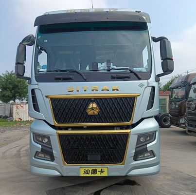 Shandeka 6X4 camion di trasporto a trazione a gas con trasmissione manuale con capacità di carico da 31 a 40 t