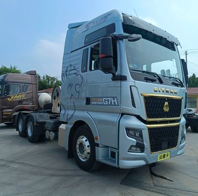 Chassis Sinotruk Scontato Shandeka 6X4 Gas Traction Transport Truck per carichi pesanti