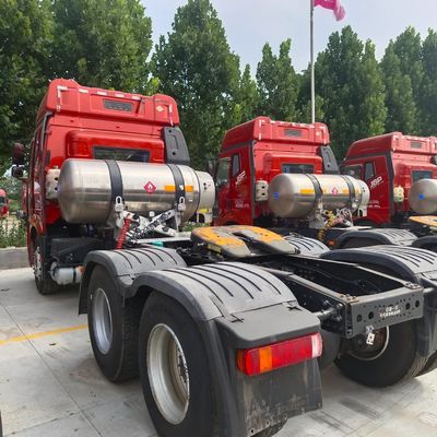 Pesante 8870.000kg Peso lordo pacchetto 510HP Gas 6X4 trattore per National Jh6 camion