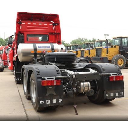 Sinotruck usato Sitrak HOWO 6X4 CNG Truck Package Dimensione 745.00cm * 253.00cm * 290.00cm