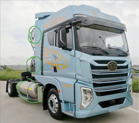 Camionetta ad LNG e CNG FAW X6000 con 580 CV