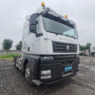 Capacità Trasmissione manuale Sinotruk Sitrak trattore a GNC per il trasporto a lunga distanza