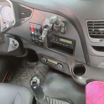 Vendite di pneumatici per il trasporto di gas 6X4 con trasmissione manuale e scatola di carico in acciaio al carbonio