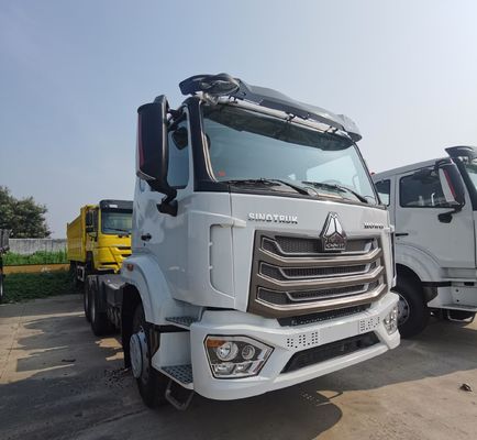 Sinotruk HOWO 400HP Dump Truck Tank Disegno pneumatico senza tubi per operazioni pesanti