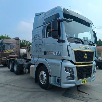 630HP 6*4 2024 Shandeka G7h LNG Tractor Truck per il trasporto di 8.25m*2.55m*3.96m di carico