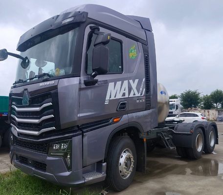 540 CV HOWO 6X4LNG Trasmissione automatica Trattore camion da trasporto con moneta USA