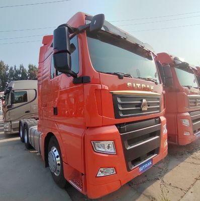 Accessibile Chassis usato Sinotruk Sitrak Camion pesante 6X4 CNG per bassa manutenzione