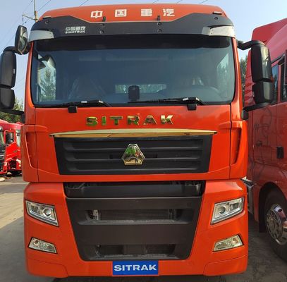 Camion-trattore Usato Sinotruck Sitrak HOWO 6X4 CNG Camion pesante con prestazioni durevoli