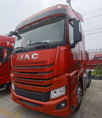 Camion diesel JAC 6X4 per trascinamento di veicoli pesanti e sedile del conducente